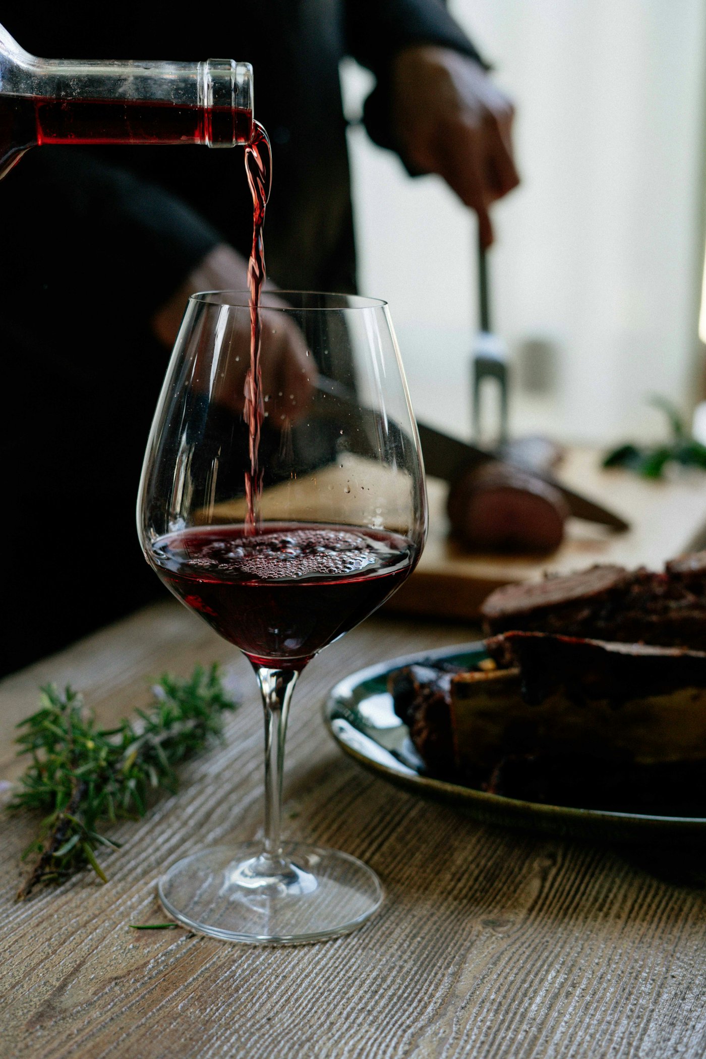 Decanting Aged Icon Malbec